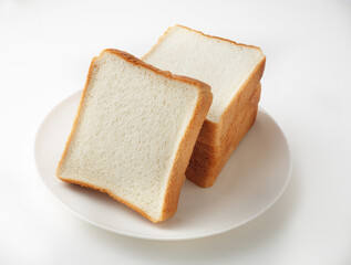 食パン　4枚切り　白バック