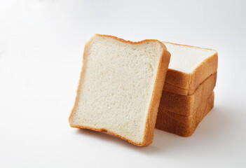 食パン　4枚切り　白バック