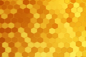 Vibrant honeycomb texture with golden yellow hexagonal pattern