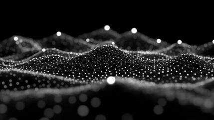 Low-poly 3D wireframe in an abstract polygonal space capturing the essence of artificial intelligence and modern tech for stock visuals and creative projects.