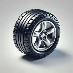 Obraz premium Serene Forest Landscape with Sunlight Filtering Through Trees and Lush Green Foliage