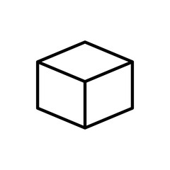 Box icon vector. box sign and symbol, parcel, package