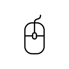 Mouse icon vector. click sign and symbol. pointer icon vector.