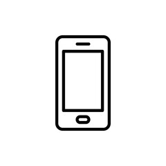 Phone icon vector. Call sign and symbol. telephone symbol