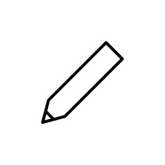 Pencil icon vector. pen sign and symbol. edit icon vector