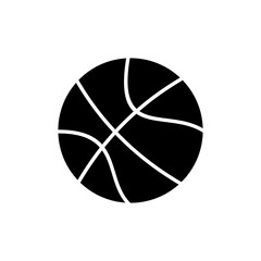 Basketball icon logo design. Basketball ball sign and symbol