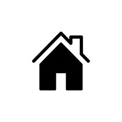 House icon logo design. Home sign and symbol