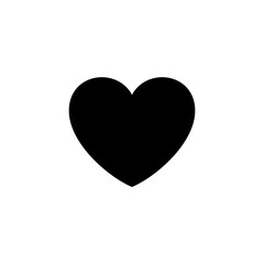 Love icon logo design. Heart sign and symbol. Like icon vector.