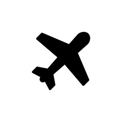 Plane icon logo design. Airplane sign and symbol. Flight transport symbol. Travel sign. aeroplane