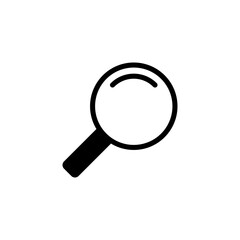Search icon logo design. search magnifying glass sign and symbol