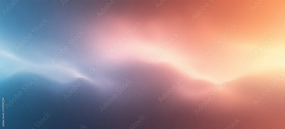 Poster pastel gradient background abstract design with soft blurred textures and calming atmosphere