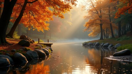 autumn in the forest