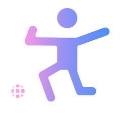 soccer Gradient icon
