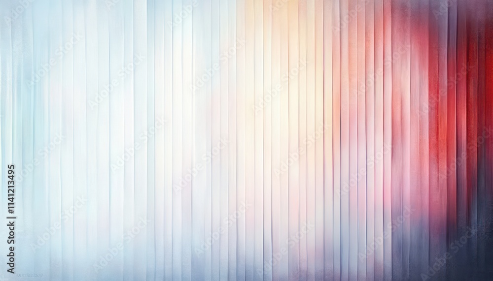 Poster abstract pastel background design with vertical lines and soft lighting in a minimalist style
