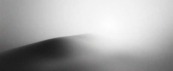 Black and White Minimalist Soft Focus Photography Light Shadow Gradient Texture Abstract