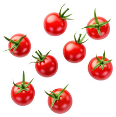 PNG Cherry tomatoes background vegetable isolated.