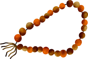 Moslem praying beads