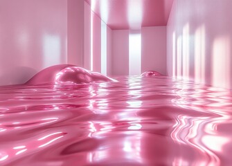 Premium Pink Metallic Paper Texture Background for Elegant Luxury Designs with Clean and Minimalist Style