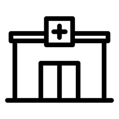 Obraz premium clinic icon