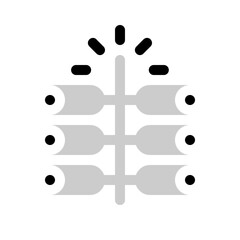 firecracker icon with bulk style, perfect for user interface projects