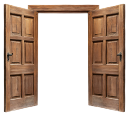 PNG Doors wood wooden open.