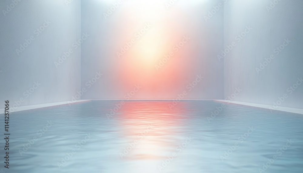 Poster minimalist white gradient background with subtle textures for creative design and artistic applicati
