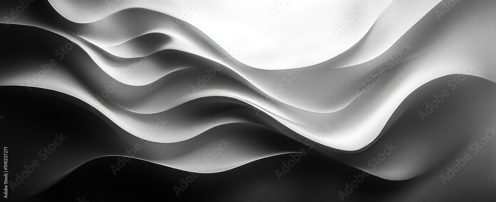 Poster monochrome abstract art dynamic lines high contrast greyscale background noise texture wallpaper des