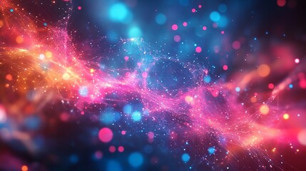 Obraz premium Abstract digital background for technological processes, ai, neural networks, and digital storage