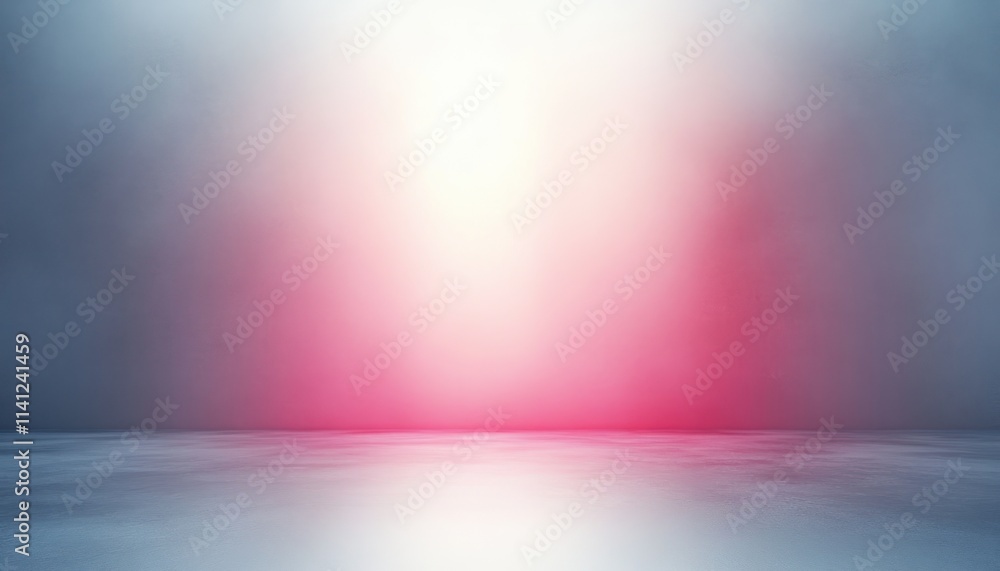 Poster minimalist gradient background with soft lighting and abstract elements