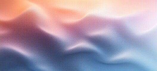Obraz premium Pastel Grainy Gradient Background Soft Blurred Texture Minimalistic Abstract Design for Banner Poster Web Page