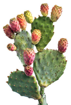 PNG Eastern prickly pear cactus plant.