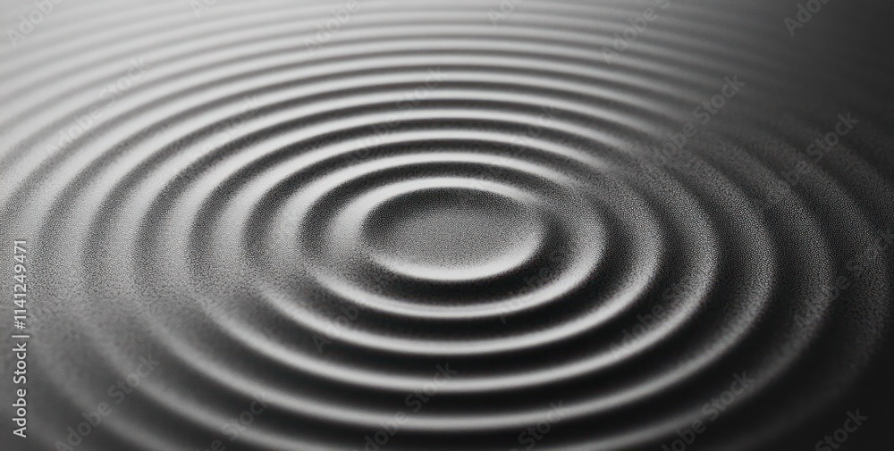 Poster grayscale abstract art monochrome circle swirl vortex texture background design poster banner