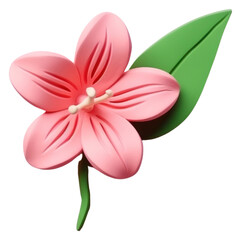 Naklejka premium PNG Lily flower petal plant inflorescence.