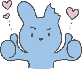 츄츄_이모지_벡터