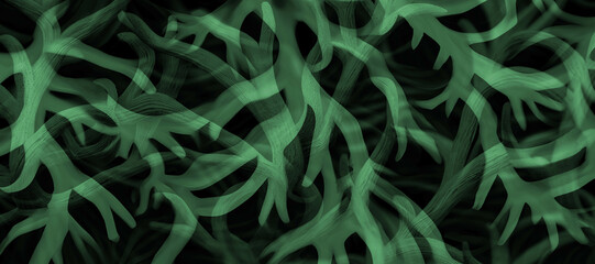 Obraz premium abstract glowing wave texture background 3