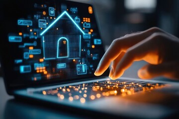 Digital Workspace for Real Estate Investment Analysis Mortgage Loan Interest Rate Finance Planning