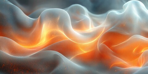 Obraz premium 3D Render of Abstract Geometric Blocks with Glass-Like Texture and Soft Illumination on Black Background