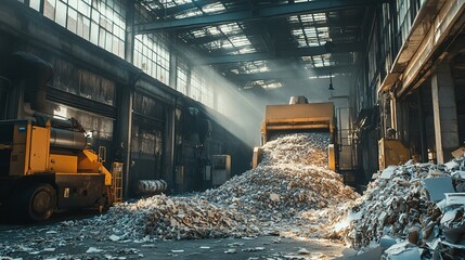 Fototapeta premium recycling process