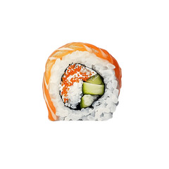 Sushi Clipart PNG cutout isolated on transparent and white background. sushi PNG, sushi clipart, sushi cutout, isolated sushi, transparent background sushi, sushi roll PNG, Japanese food PNG,