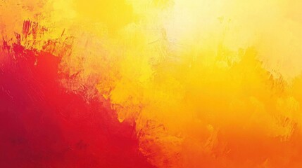 Fototapeta premium Discover vibrant red and yellow abstract art