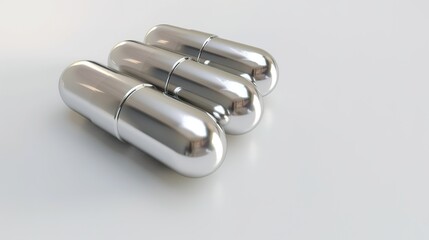 The Prominent Omega 3 Capsules Isolated on White Background: A Visual Representation of Nutritional Essentials.