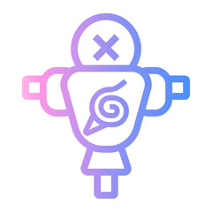 Obraz premium dummy Line Gradient Icon