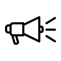 Megaphone icon design template