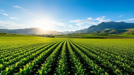 Eco-Friendly Renewable Energy Farm