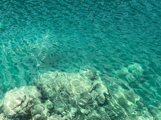 water surface in Jiuzhaigou Valley