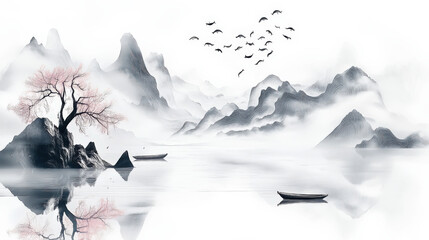 Chinese classical landscape painting