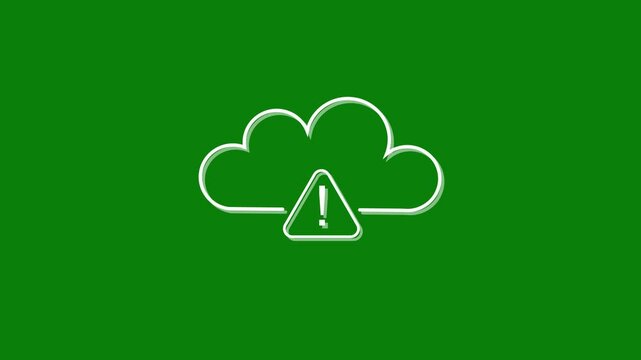 Simple Alert icon design, editable stroke. best used for web, banner, flayer or application animation