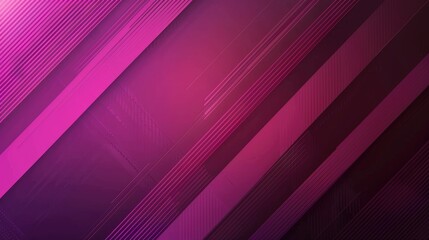 Obraz premium Abstract design featuring diagonal lines in vibrant shades of pink and purple.