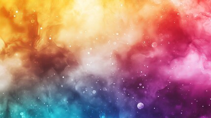 Obraz premium Vibrant colorful abstract background with fluid shapes and gradient tones