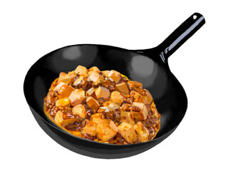 麻婆豆腐（片手中華鍋）